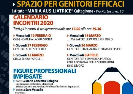 Prevenzione e contrasto del disagio giovanile: giovedì 27 febbraio “Spazio per genitori efficaci”